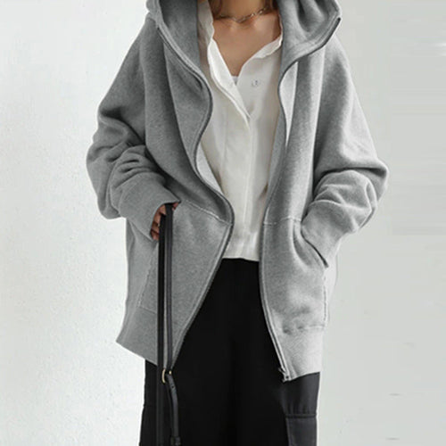 Amarae | Stylish, loose-fitting jacket with a zipper
