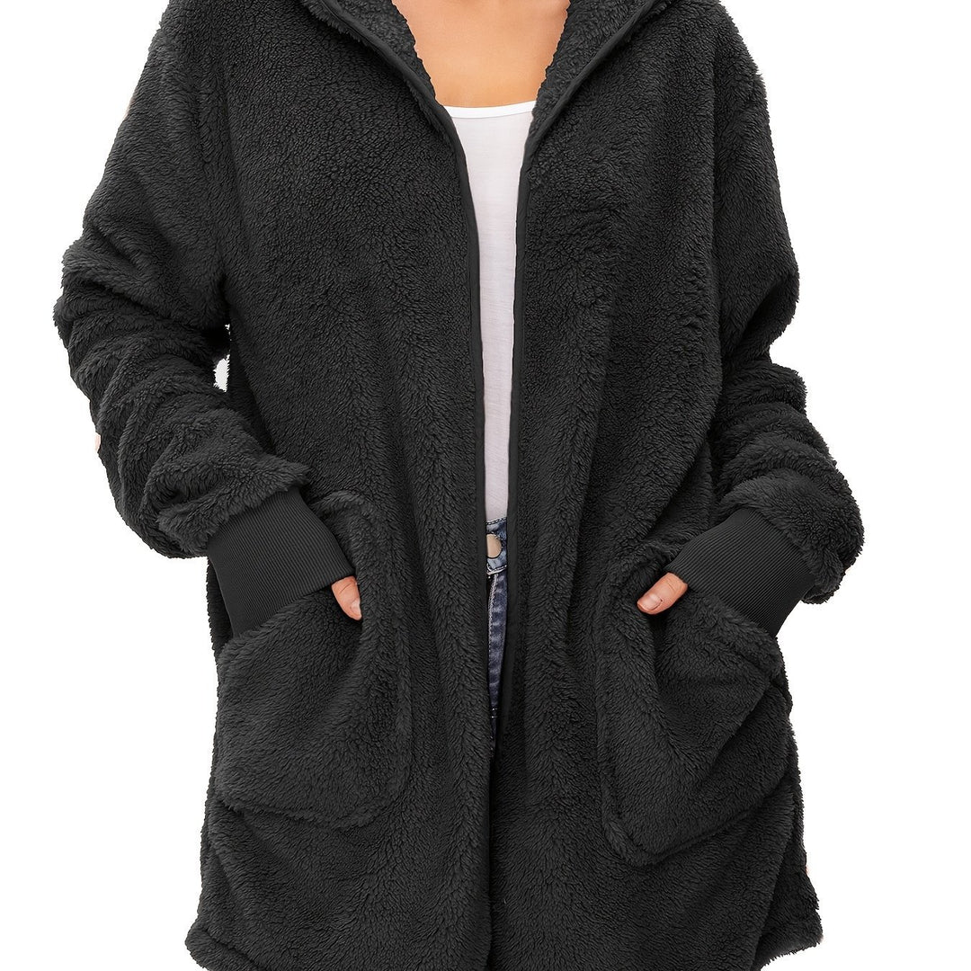 Ladies soft fleece coats Lune London