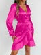 Lune London | Minidress with Long Sleeves and Ruffled Hem