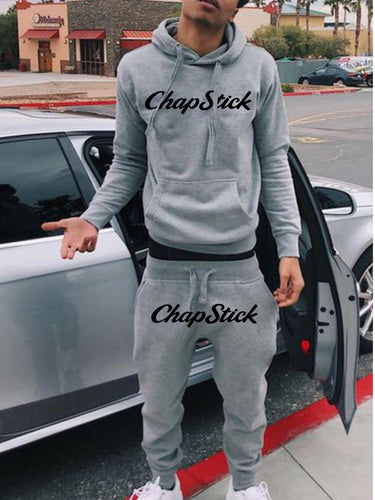Women's hoodie and jogger set with modern inscription Amarae