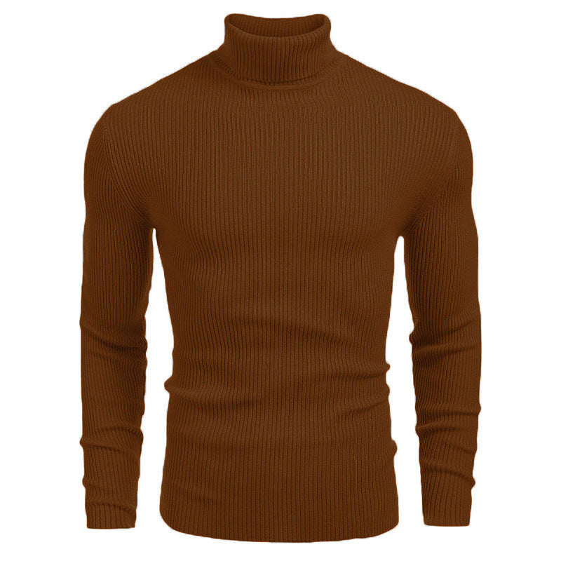 Men's High-Quality Ribbed Turtleneck Sweater Lune London