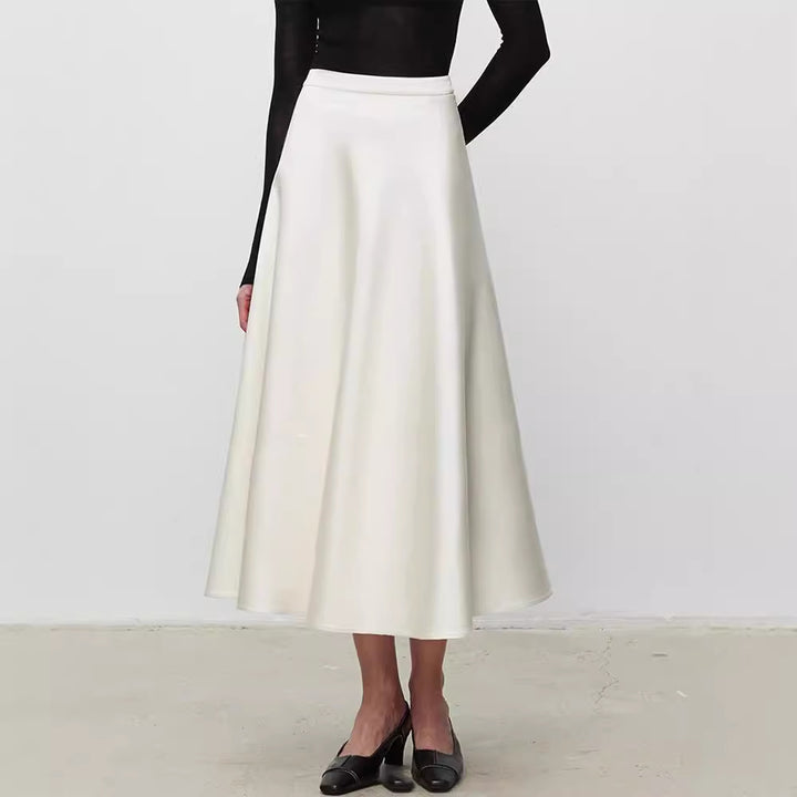 Jupe maxi élégante pour femme avec ourlet fluide Chic & Stil