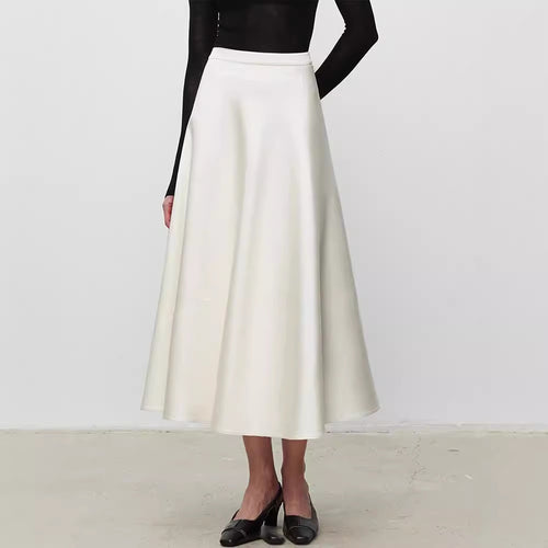 Jupe maxi élégante pour femme avec ourlet fluide Chic & Stil