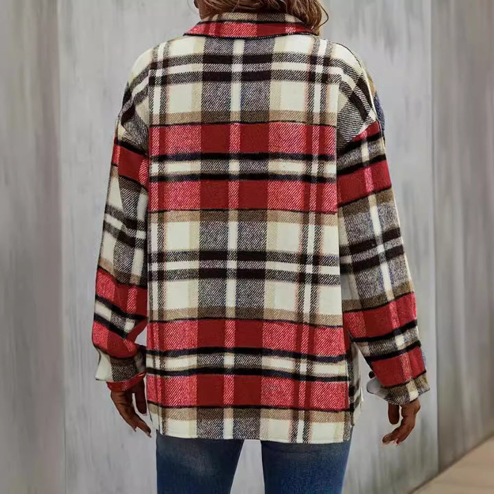 Casual checked shirt for women Lune London