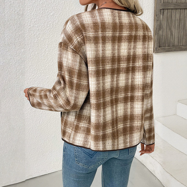 Ladies Checkered Shirt Lune London