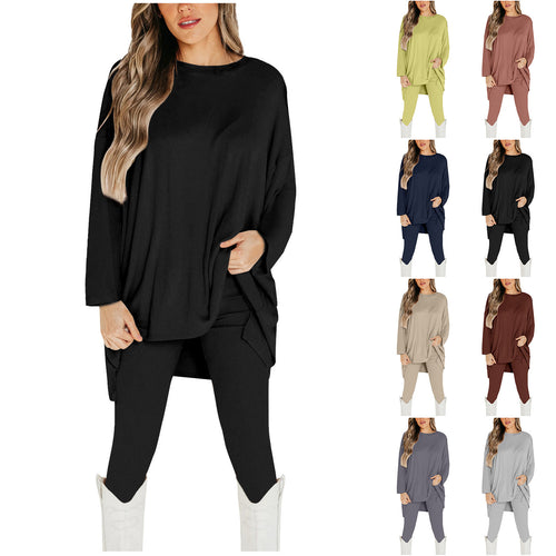 Dames Ensemble décontracté en haut oversized et leggings ajustés Amarae