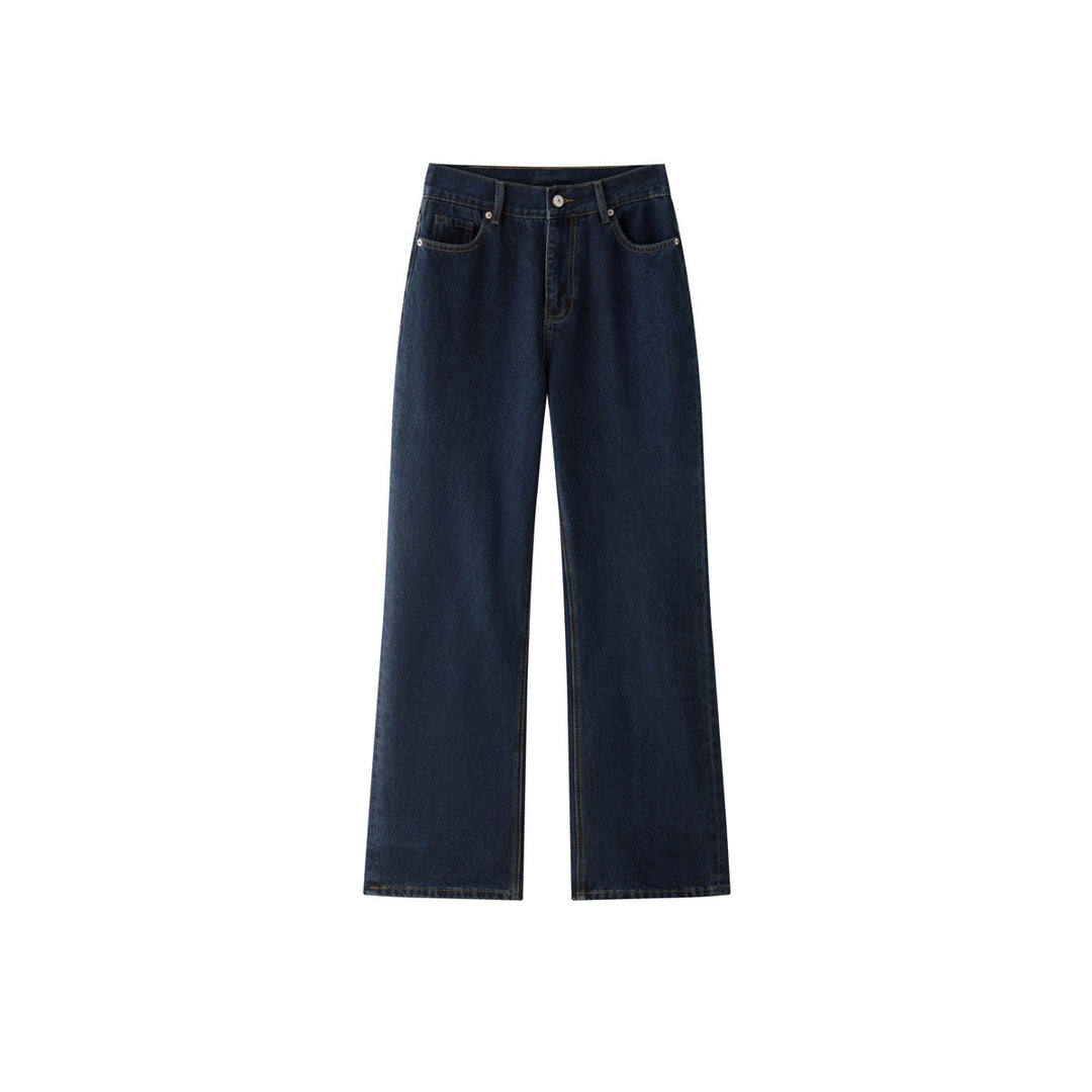 Women's Extra Wide High Waist Denim Baggy Jeans with Low Crotch Amarae