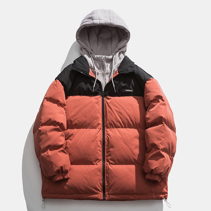 Men's winter jacket with removable hood and insulated lining Lune London