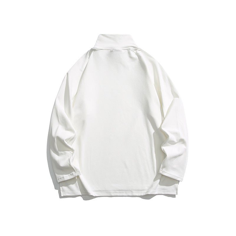 Unisex Oversize Roll Neck Sweatshirt made of soft cotton blend with raglan sleeves Amarae
