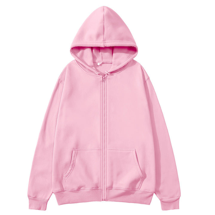 Comfortable hooded jacket for ladies with zipper and large pockets Lune London