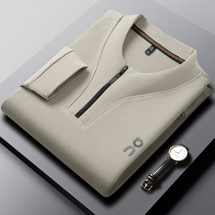 Functional pullover for men with zipper and innovative design Lune London