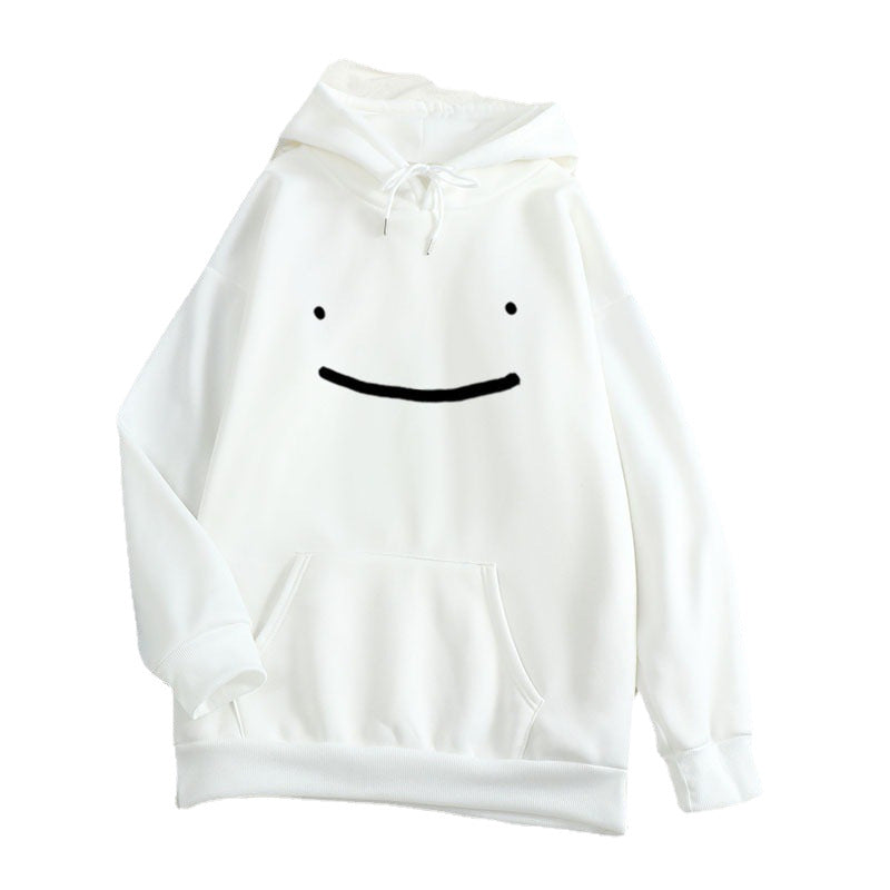 Women's hoodie with casual smiley design Chic & Stil