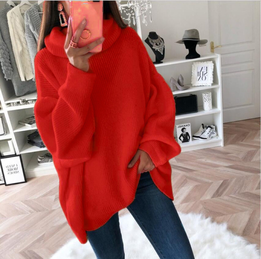 Women Oversized Soft Knit Sweater Lune London