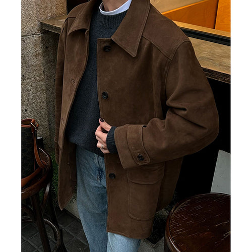 Women’s faux leather jacket with a modern design, structured cut and practical pockets Amarae