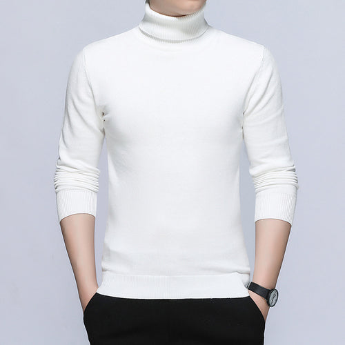 Men's turtleneck sweater made of high-quality breathable cotton Amarae