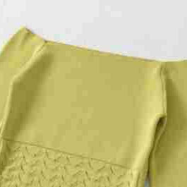 Women's Two-Piece Knit Set with off-the-shoulder Neckline and Bodycon Pencil Skirt Amarae