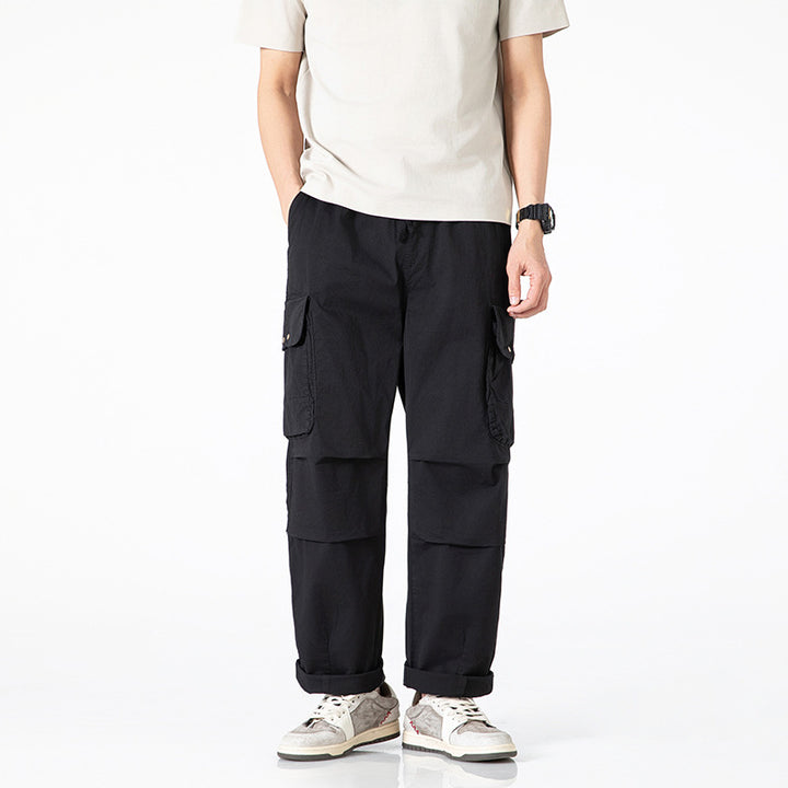 Men's cargo style pants with practical pockets Lune London