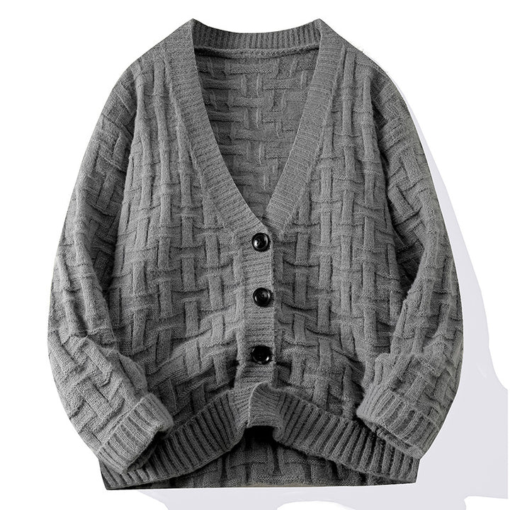 Ladies Chunky Knit Cardigan Lune London