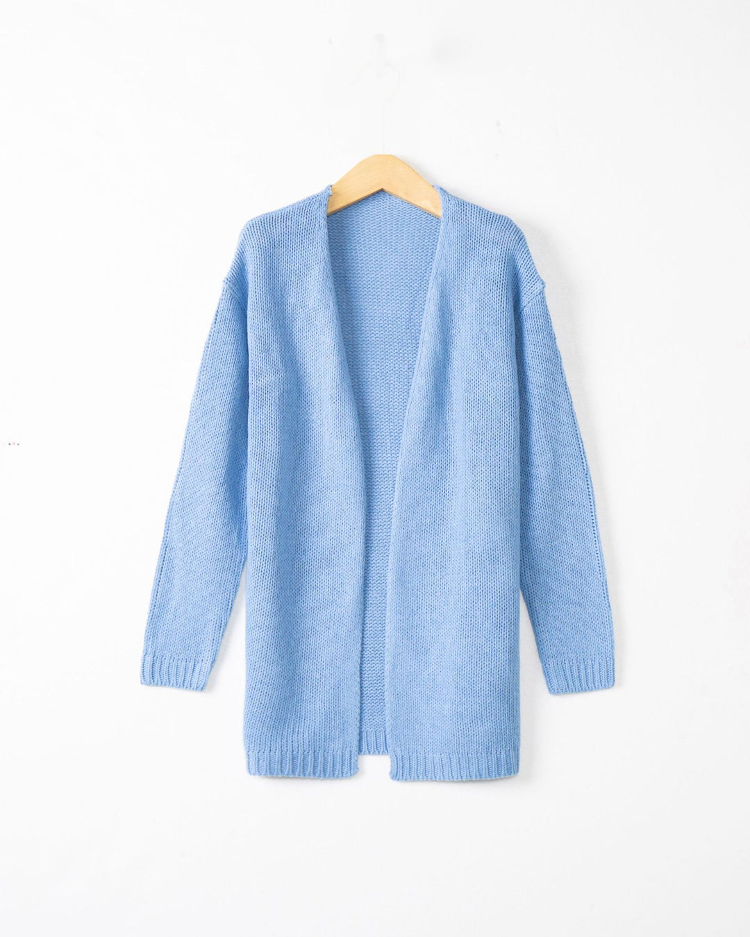 Ladies Open Knit Vest with Relaxed Fit and Pockets Lune London
