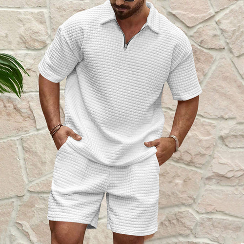 Amarae casual t-shirt and shorts set for men
