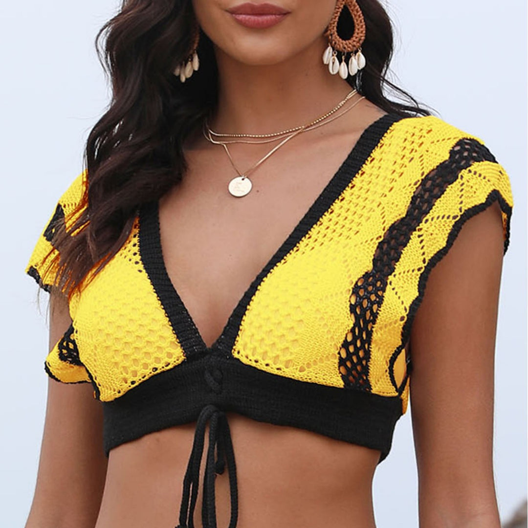 Women crochet top Bralette Amarae