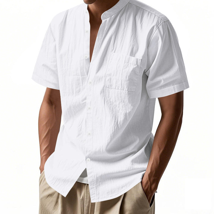 Men Short Sleeve Shirt Lune London