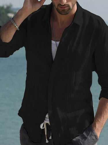 Men's Casual Linen Shirt Amarae