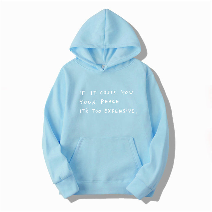 Women's hoodie with inspiring motif Lune London