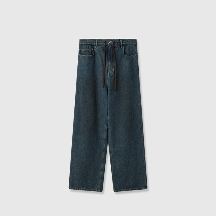 Jeans modernes, larges pour femmes avec taille haute Chic & Stil