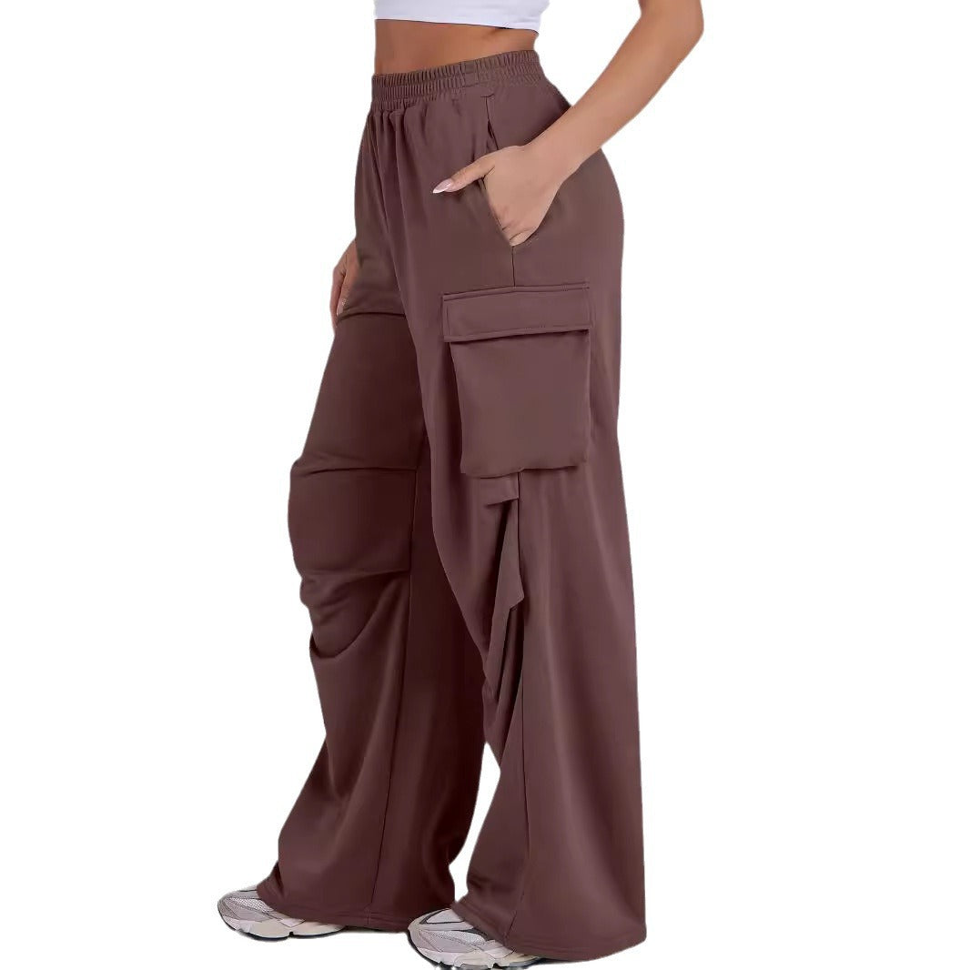 Ladies Comfortable and Casual Cargo Pants Lune London