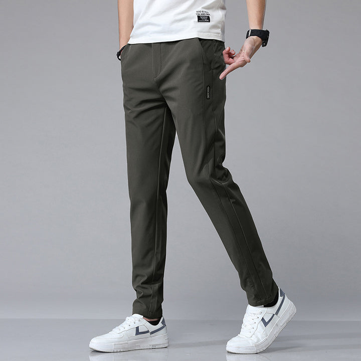Functional sports pants for men with side zip pockets Lune London