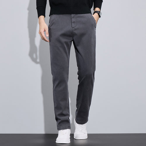 Elegant chino pants for men with slim-fit cut and versatile pockets Amarae
