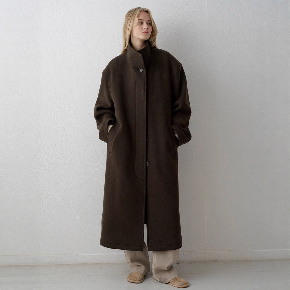 Manteau en laine élégant et oversized pour femmes Chic & Stil