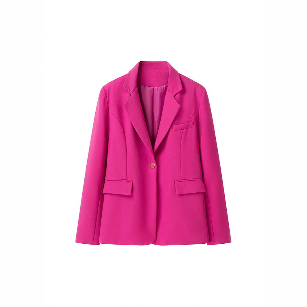 Women's Boucle Two-Piece with Tailored Longline Blazer, Heart-Shaped Bustier, and High-Waisted Shorts Amarae