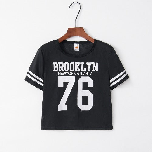 Women Short Graphic Print T-shirt Lune London