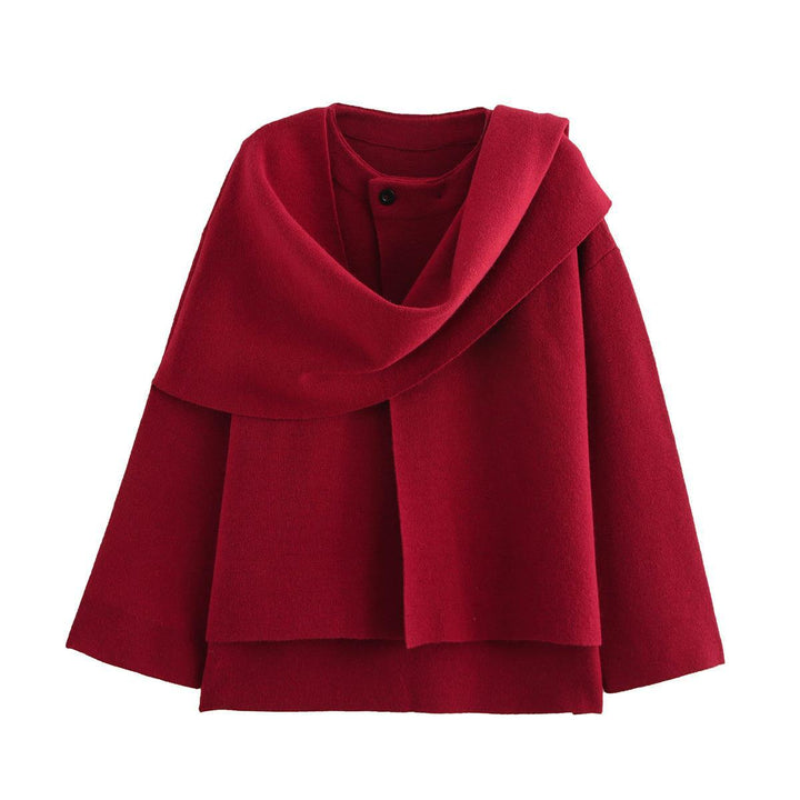 Pull-over tendance pour femmes en matériau doux Lune London