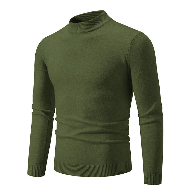 High quality cotton turtleneck sweater for men Lune London