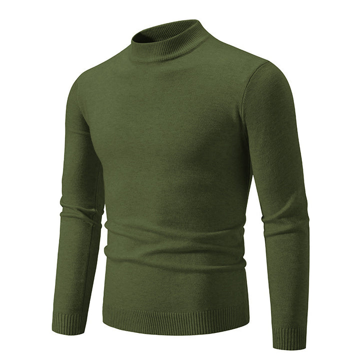 High quality cotton turtleneck sweater for men Lune London