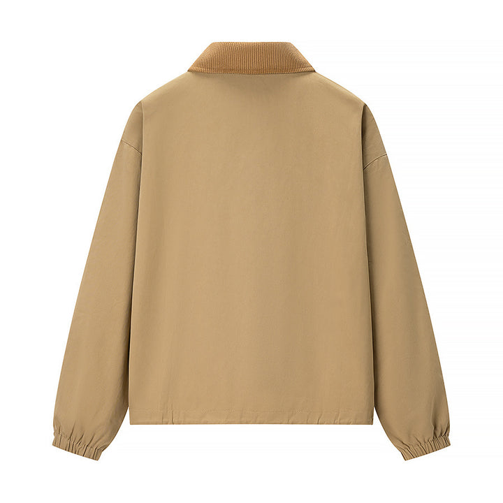 Utility jacket for women with practical pockets and modern zipper Lune London