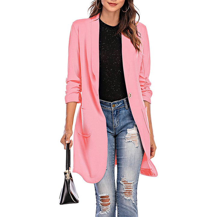 Stretch blazer for women with a modern fit and Lune London pockets