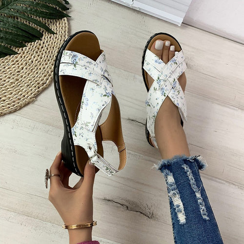 Comfortable strap sandals for women with anatomical sole Amarae