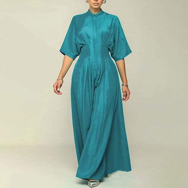 Combinaison élégante pour femmes avec jambes larges et col Chic & Stil