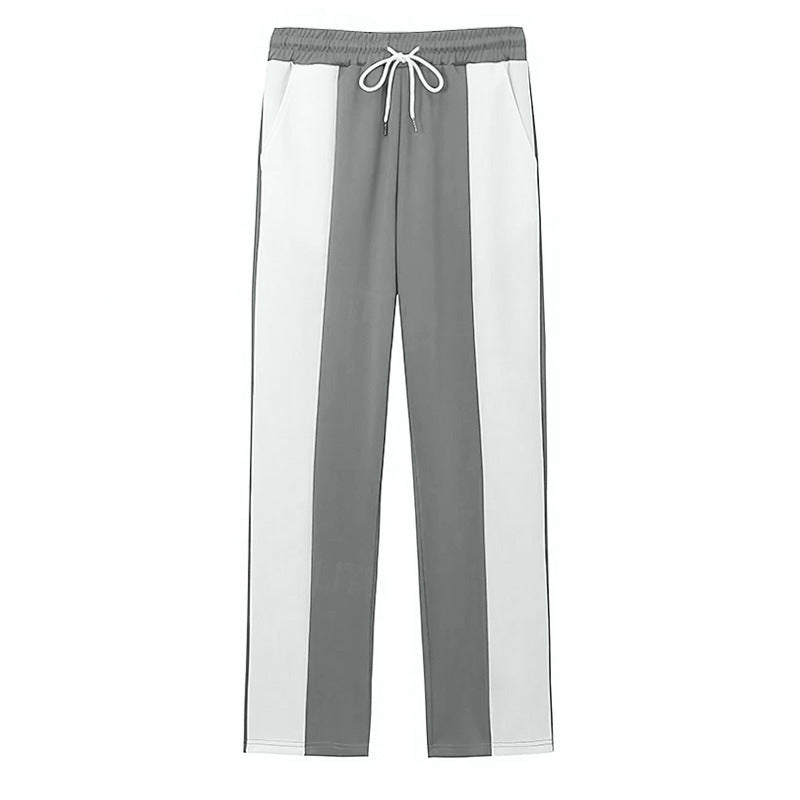 Casual sports pants for men with side stripes Lune London