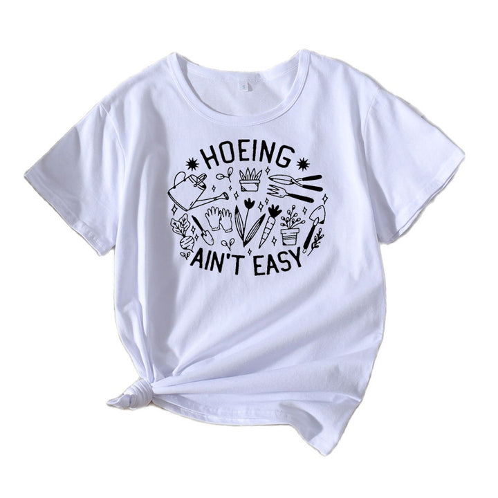 Casual garden humor t-shirt for ladies Lune London