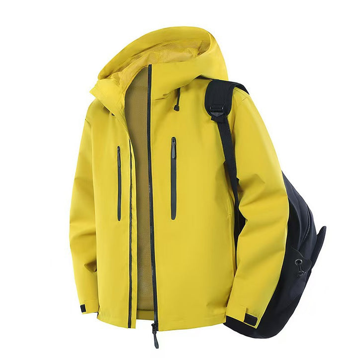 Women's functional jacket with water-repellent material and practical zip pockets Lune London