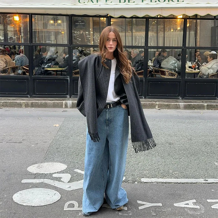 Manteau à coupe cape pour femmes Chic & Stil