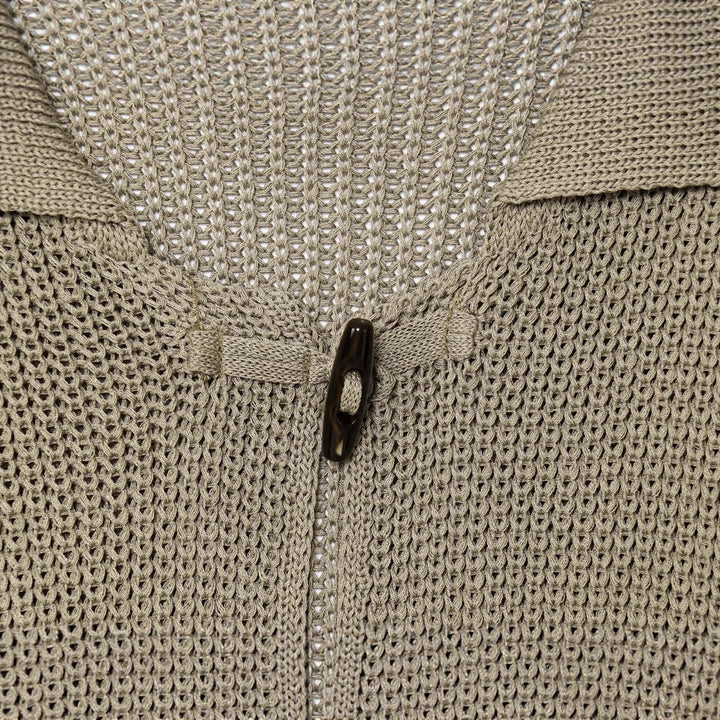 Lightweight knitted jacket for women with stylish button details Lune London