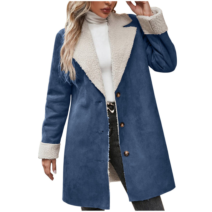 Cozy oversized coat for women with elegant collar Lune London