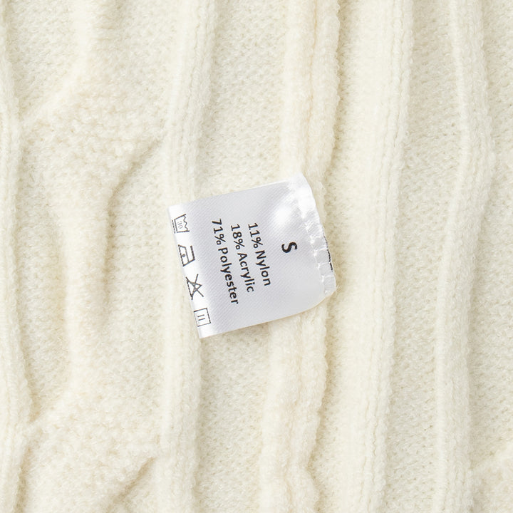 Pull en tricot pour femmes avec motif en vagues Chic & Stil