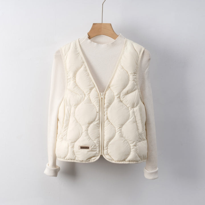 Ladies quilted vest Lune London